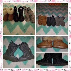 Bundle of toddler boots